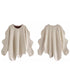 Wave Cut Sleeve Top